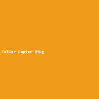 Toller Papier-Ring