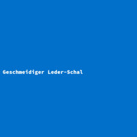Geschmeidiger Leder-Schal