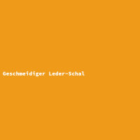 Geschmeidiger Leder-Schal
