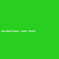 Geschmeidiger Leder-Schal