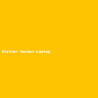Kleiner Marmor-Laptop